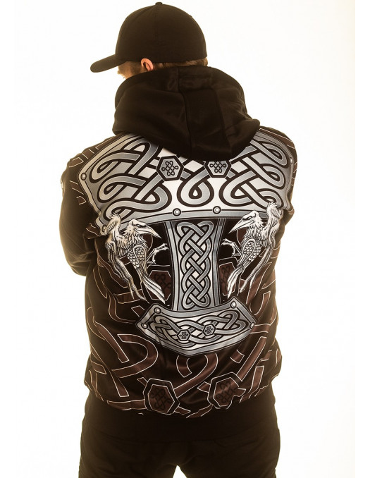 Nordic Heritage Hammer ZipHoodie by Nordic Worlds