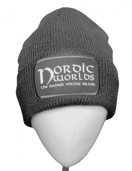 Nordic Worlds Logo Beanie Grey